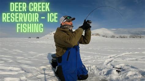 Ice Fishing Deer Creek Reservoir Fat Rainbows Youtube