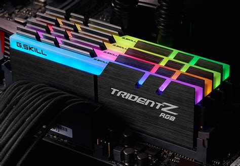 G Skill Announces Trident Z Rgb Illumination To Ddr