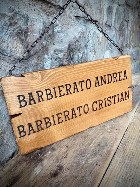 Cartelli Legno Personalizzati