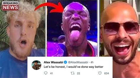 Influencers Reacts To Ksi Boxing Event Ksi Vs Swarmz Luis Pineda