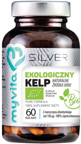 Myvita Silver Kelp Bio K Wsparcie Tarczycy Dobre Zio Ko