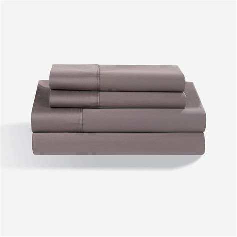 Bedgear Hyper Cotton Sheet Set Queen Grey Home And Kitchen