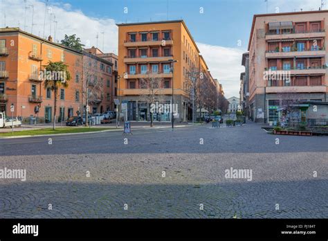 City Square Via Guglielmo Marconi Viterbo Italy Stock Photo Alamy