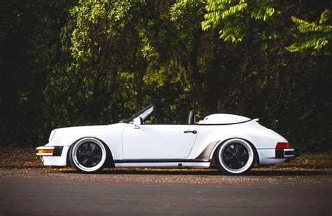 Dr Knauf Slammed Altered Porsche Speedster White Hosted At