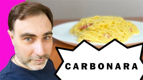 Asmr Eating Carbonara Mukbang Youtube