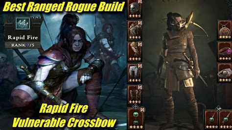 BEST RANGED ROGUE BUILD Diablo IV Rapid Fire Vulnerable Crossbow