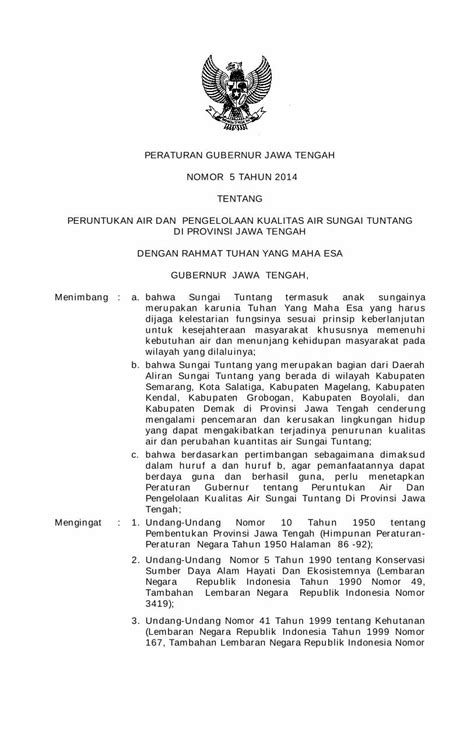 Pdf Gubernur Jawa Tengah Jdih Jatengprov Go Id Tentang