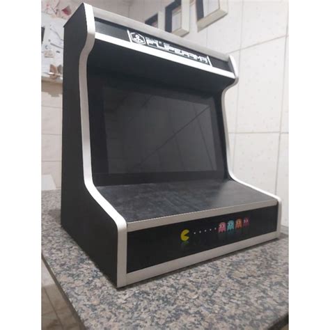 Gabinete Arcade Fliperama Modelo Bartop Desconto no Preço