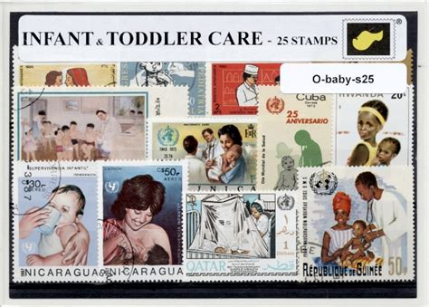 Baby En Kleuterzorg 25 Different Stamps Importa Supplementen Nl