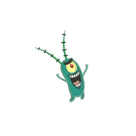 Karen Plankton SpongeBob Applique Design