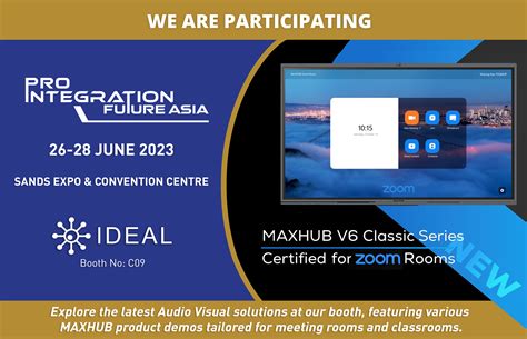 IDEAL Systems exhibiting at Pro Integration Future Asia 2023, held at