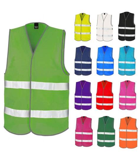 Gilet De Securite Colore Ref Publicitaire Siddep