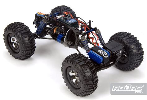 Red RC Losi Mini Rock Crawler Pro