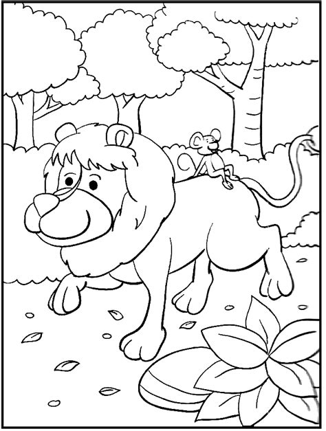 Atividade O Leão E O Ratinho Educação Infantil - O Ratinho e o Leão | Educação infantil
