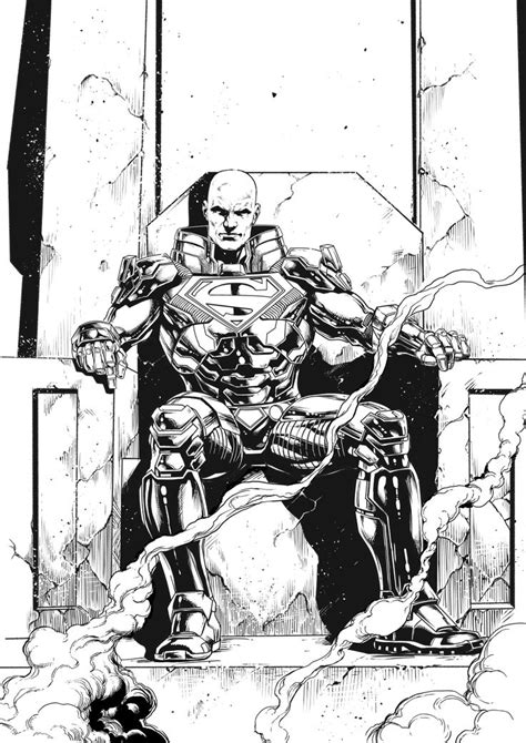 Pin By JPHILLinMYSELF On Jason Fabok Inks Superman Art Comic Art