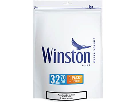 Kaufen Winston Blue Tabak Migros