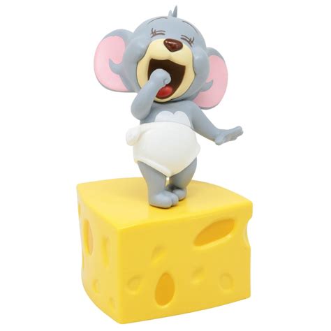 Banpresto Tom And Jerry Figure Collection I Love Cheese Tuffy Figure gray