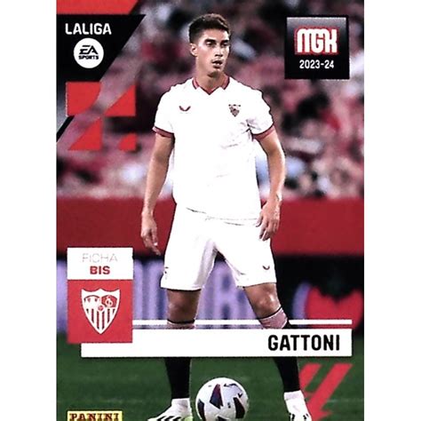 Oferta Trading Card Gattoni Ficha Bis Sevilla Panini Megacracks 2023 24