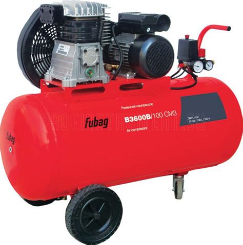 Компрессор Fubag B 3600B /100 СМ3 [61 431 372] — цена, описание ...