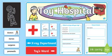 Toy Hospital Role Play Pack Teacher Made Twinkl