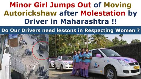 Minor Girl Jumps Out Of Moving Autorickshaw After Molestation By Driver