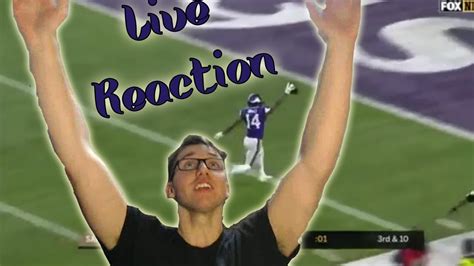 The Minneapolis Miracle LIVE REACTION - YouTube