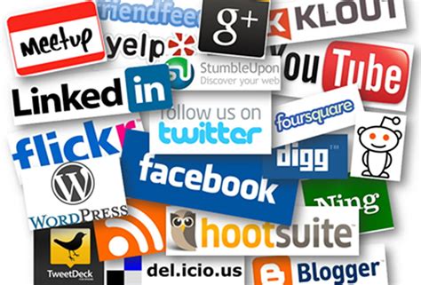 Social Media Icon Collage For Digital Media Hd Wallpaper Pxfuel