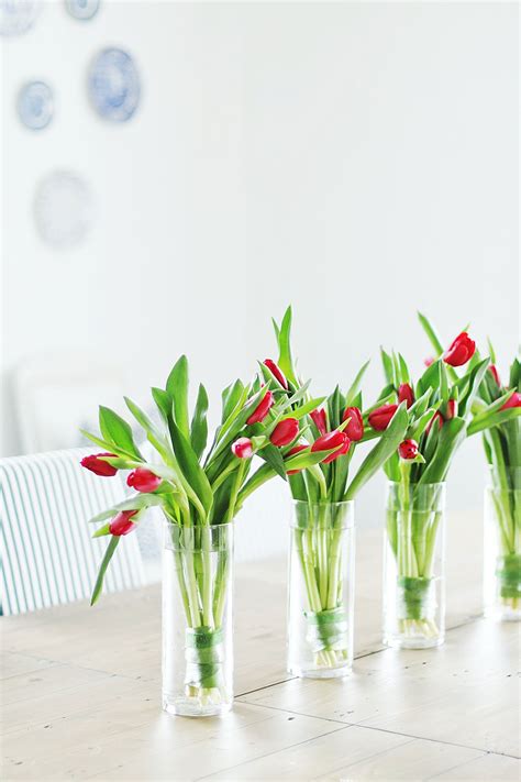How To Wrap Tulip Stems With Leaves - Thistlewood Farm