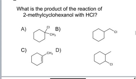 What is the product of the reaction of | Chegg.com