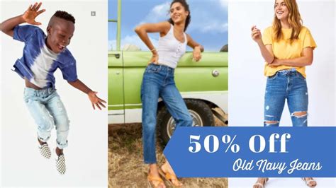 50 Off All Jeans At Old Navy Southern Savers