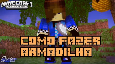 Como Fazer Armadilha Com Gancho ♣minecraft Pe 0130♣ Youtube