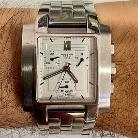 tissot  lk chronograph quartz mens swiss  brand