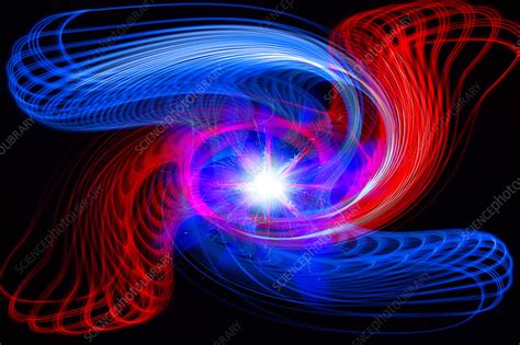 Quantum Fluctuations Conceptual Illustration Stock Image F