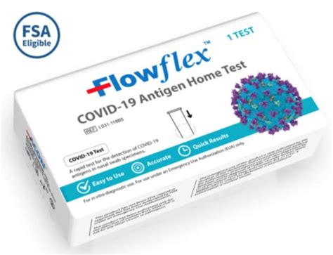 Andwin Scientific Flowflex Covid 19 Antigen Home Test Quantity Each