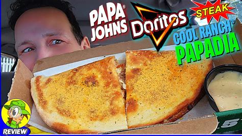 Papa John S DORITOS COOL RANCH STEAK PAPADIA Review Peep THIS