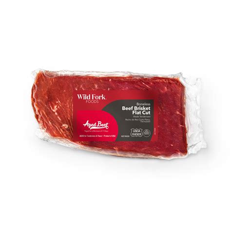 Usda Choice Beef Brisket Flat Cut Wild Fork Foods