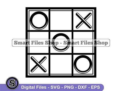 Tic Tac Toe Svg Tic Tac Toe Svg Game Svg Tic Tac Toe Dxf Etsy