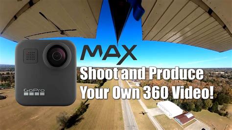 Create Your Own Gopro Max 360 Aviation Video