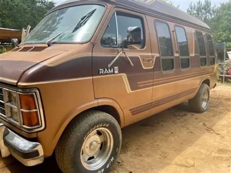 Dodge Ram Van Van Brown Rwd Automatic B For Sale