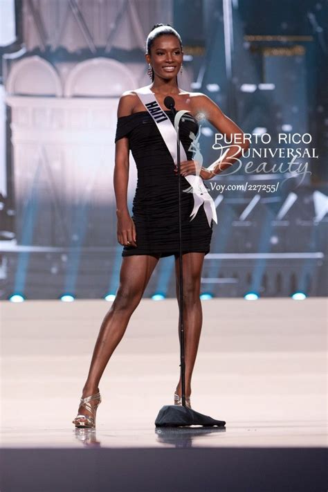 Mondiana Jhanne Pierre Miss Universe Haiti 2013 Introduces Herself