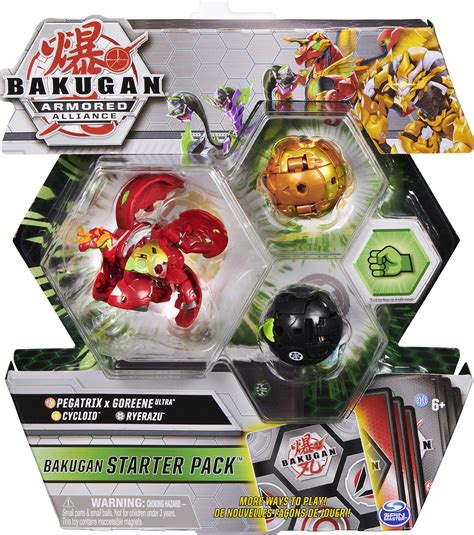 Buy Bakugan Starter Pack Fused Pegatrix X Goreene Ultra Armored