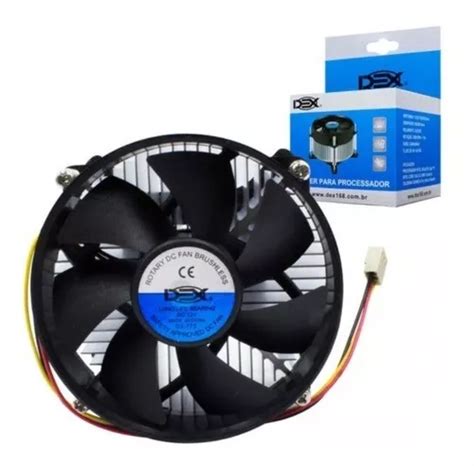 Cooler Para Processador Intel 12v 2500 Rpm Dex Lga 775 MercadoLivre