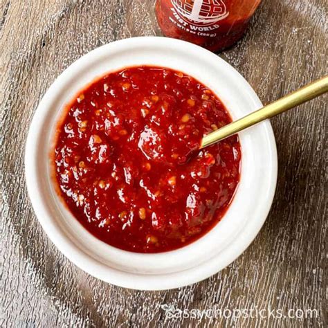 Chili Garlic Sauce Substitute 10 Best Alternatives Sassy Chopsticks