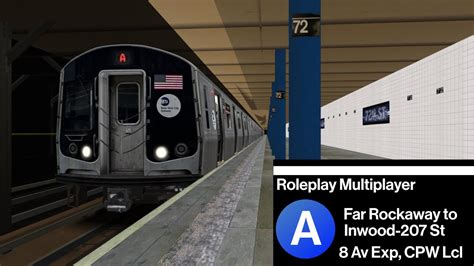 OpenBVE HD Roleplay Multiplayer R179 A Far Rockaway To Inwood 207 St