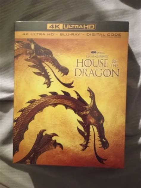 House Of The Dragon Complete First Season Steelbook 4k Ultra Hd Blu Ray