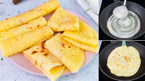 Crêpes à l eau sans œufs ni lait simples et légères