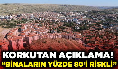 Korkutan açıklama Binaların yüzde 80 i riskli Gündem Nöbetçi