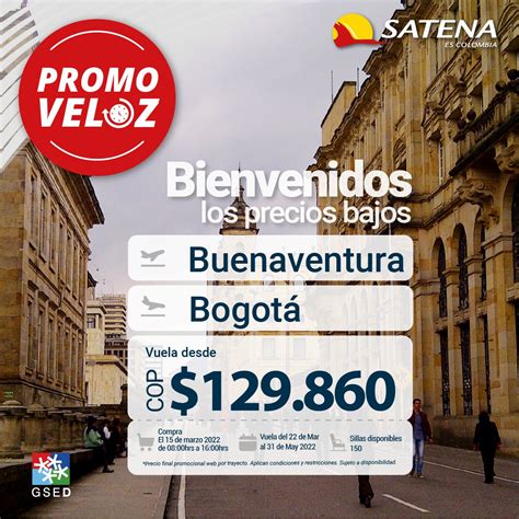 SATENA es Colombia on Twitter Llegó el Martes de PromoVeloz