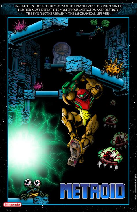 Metroid Poster by whittingtonrhett on DeviantArt