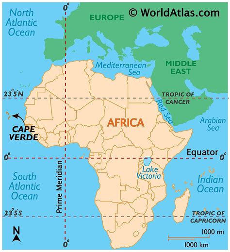 Cape Verde Maps And Facts World Atlas